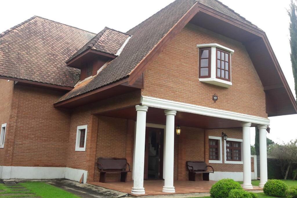 Casa E Vista Privilegiadas No Alto Do Capivari Campos do Jordao Exterior photo